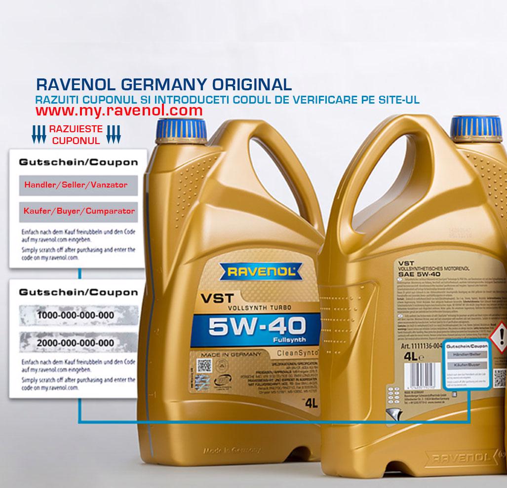 Produsele RAVENOL sunt 100% autentice- 100% Made in Germany