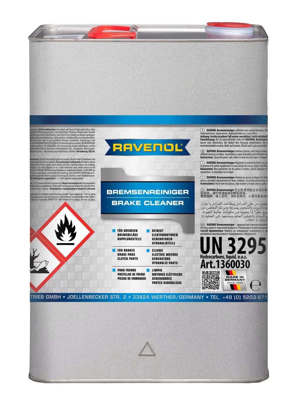 RAV  Bremsenreiniger Solutie Curatat Discuri 10 L