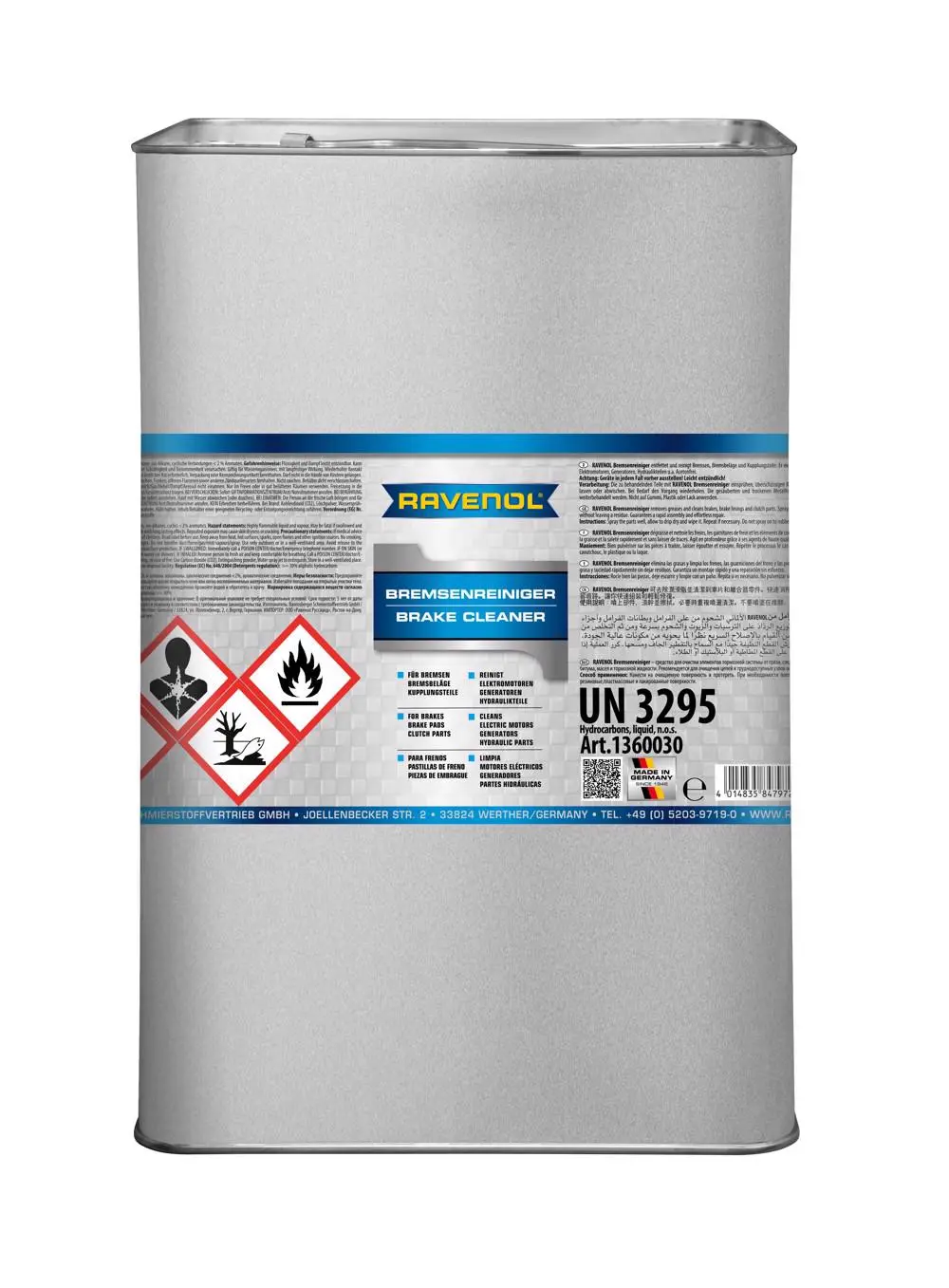 RAV  Bremsenreiniger Solutie Curatat Discuri 20 L