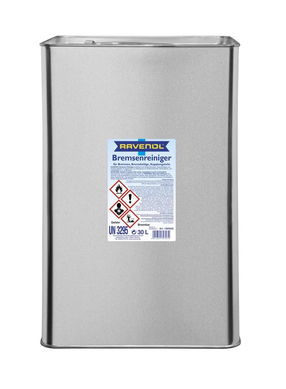 RAV  Bremsenreiniger Solutie Curatat Discuri 30 L