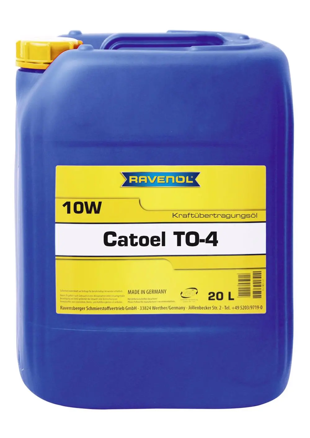 RAV  Catoel TO-4 SAE 10W  20 L
