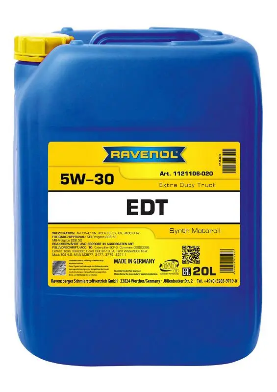 RAV EDT SAE 5W-30 20 L