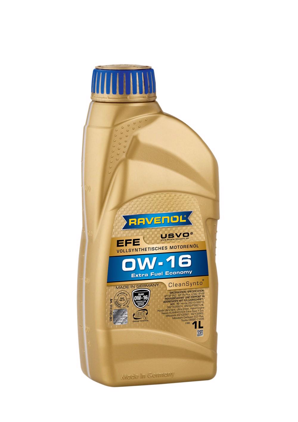 RAV  EFE  SAE 0W-16 USVO 1 L