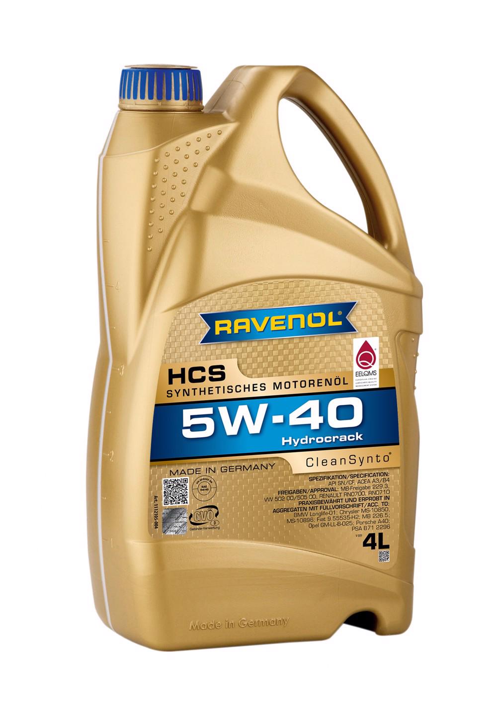 RAV  HCS SAE 5W-40  4 L