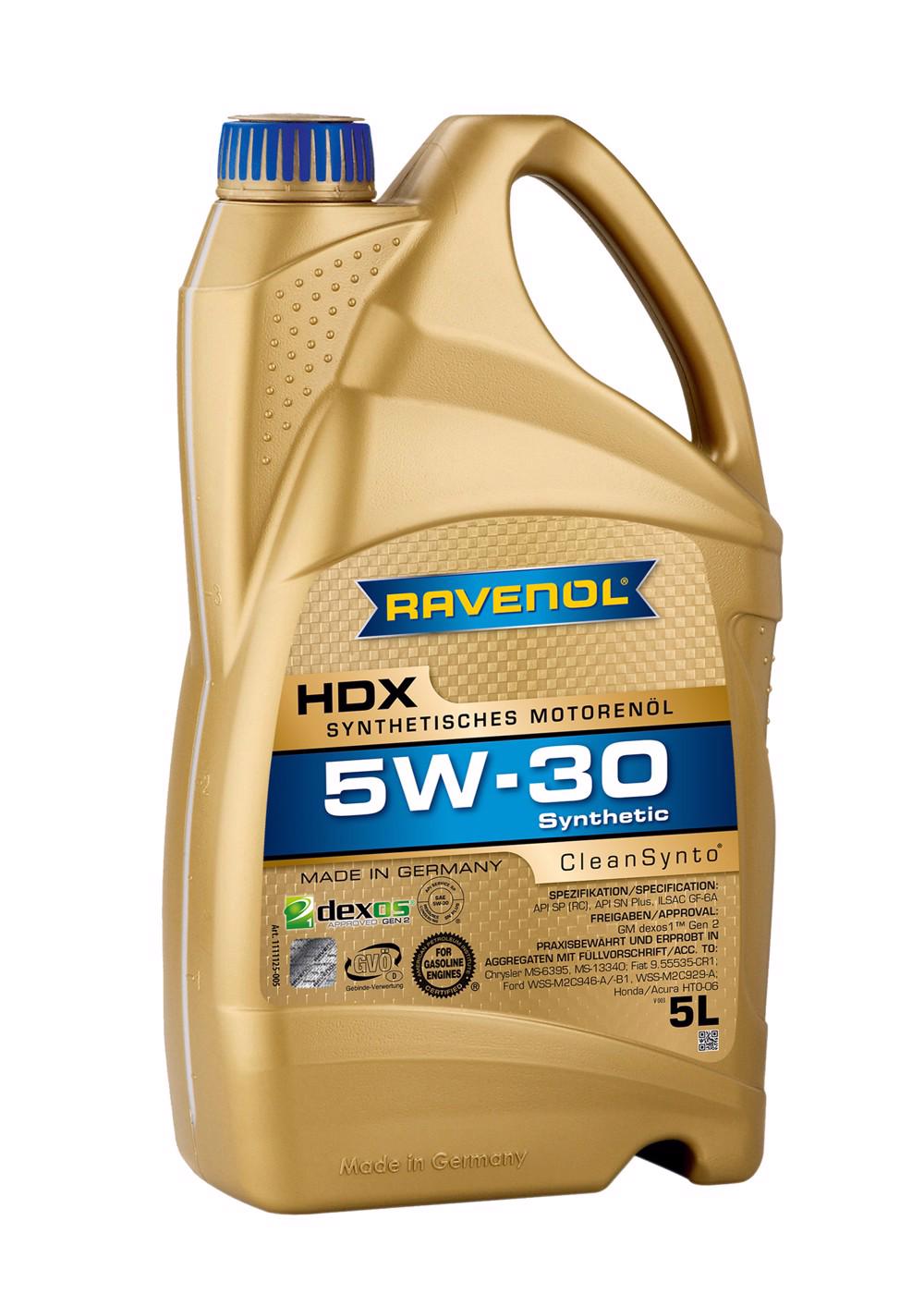 RAV  HDX SAE 5W-30  5 L