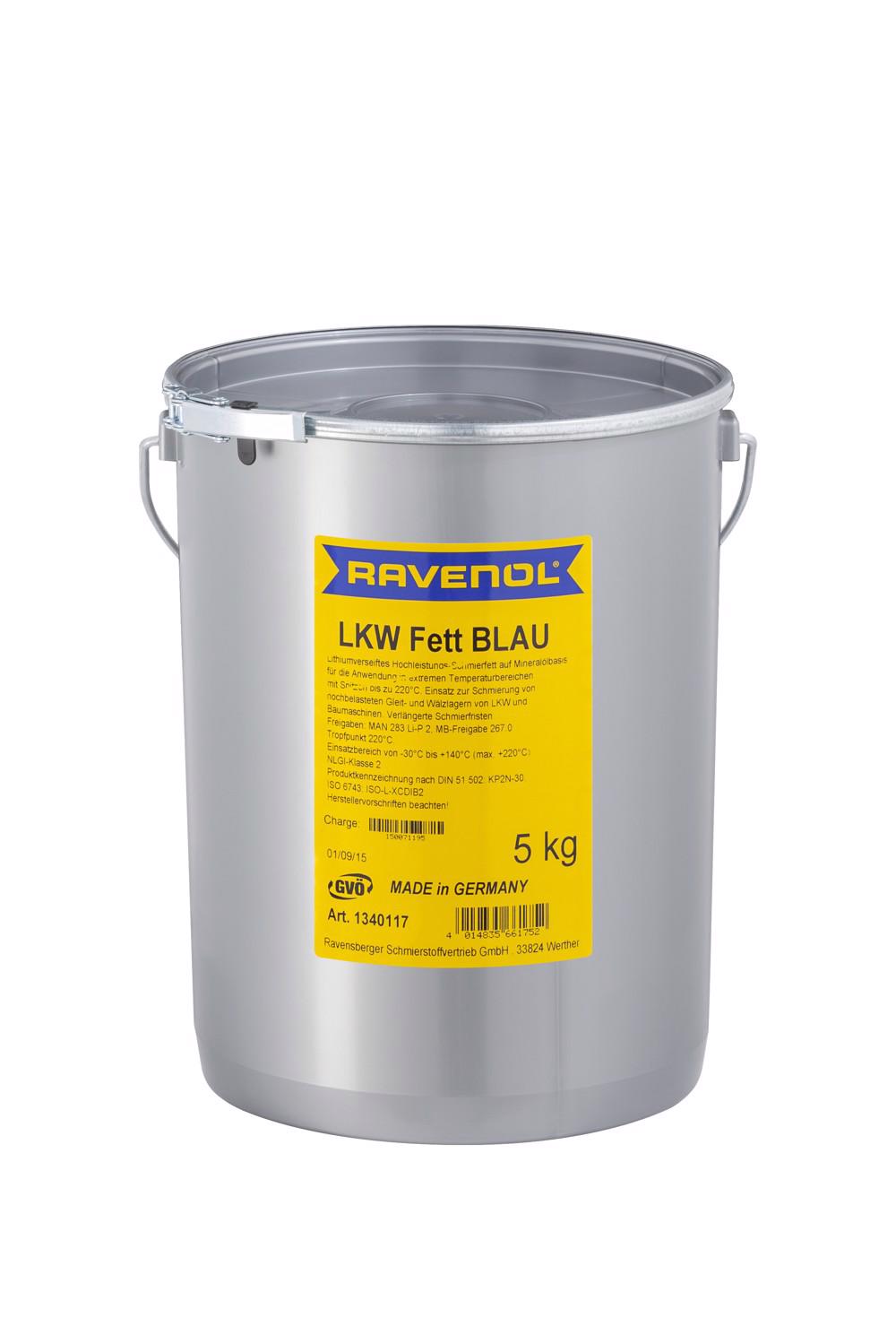 RAV  LKW FETT BLAU  5 kg