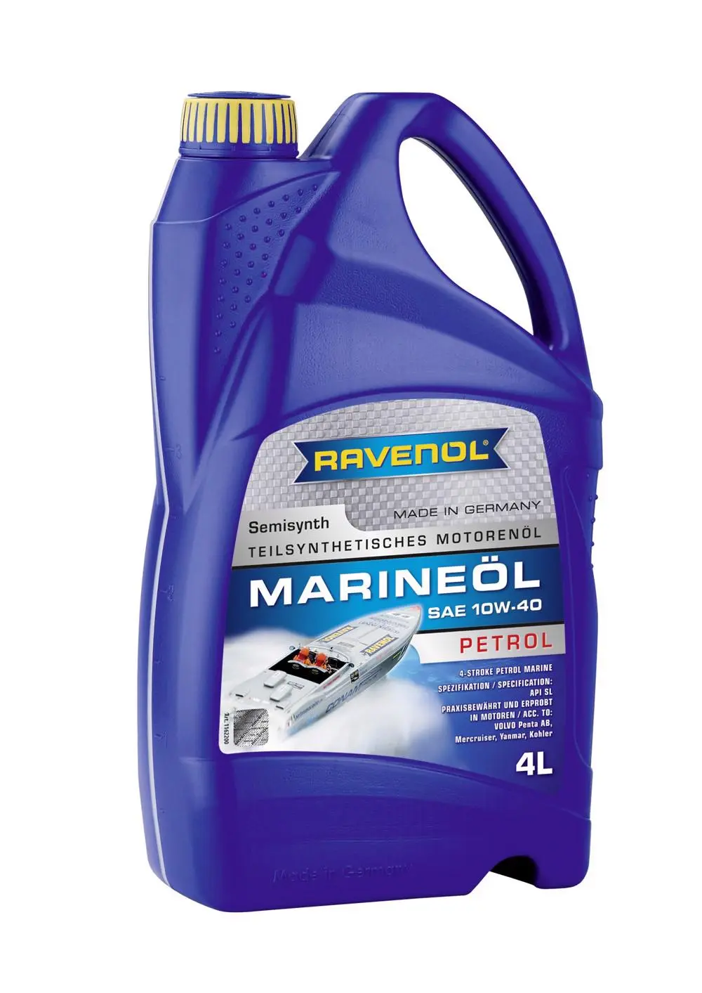 RAV  MARINEOIL PETROL SAE 10W-40  4 L