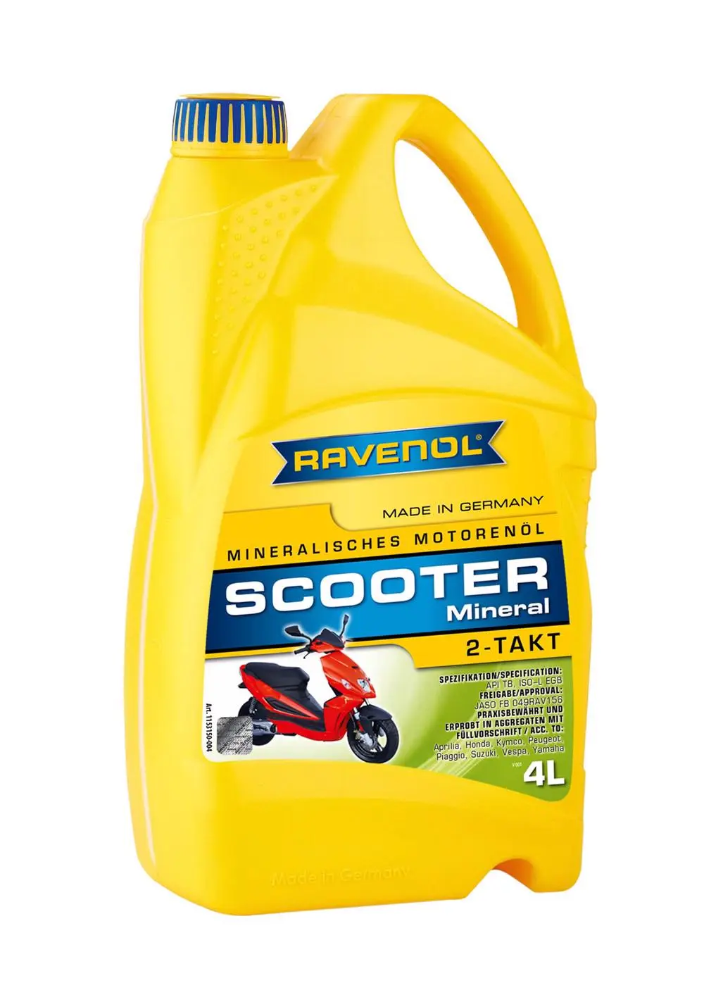 RAV  SCOOTER 2-Takt Mineral  4 L
