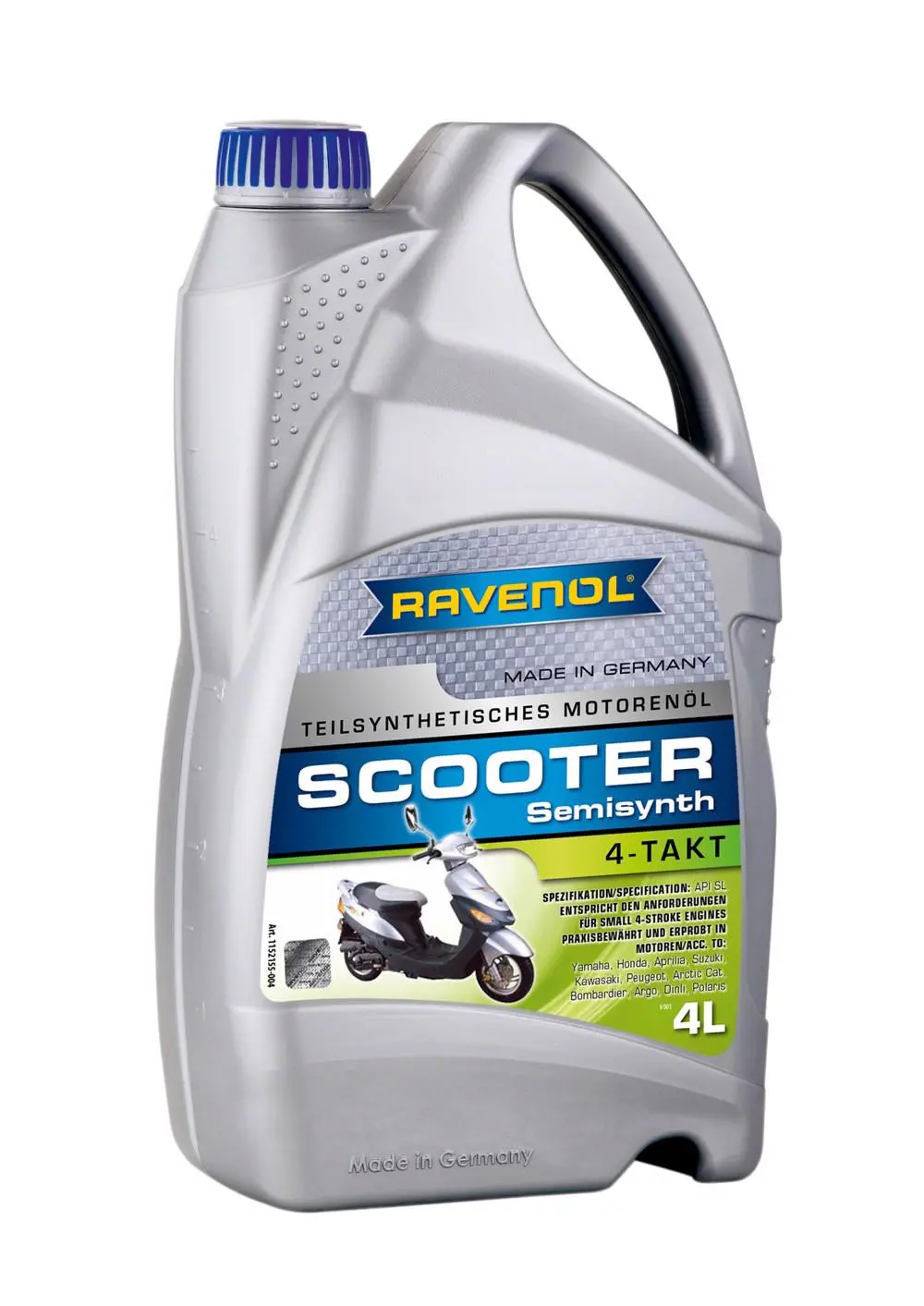 RAV  SCOOTER 4-Takt Teilsynth.  4 L