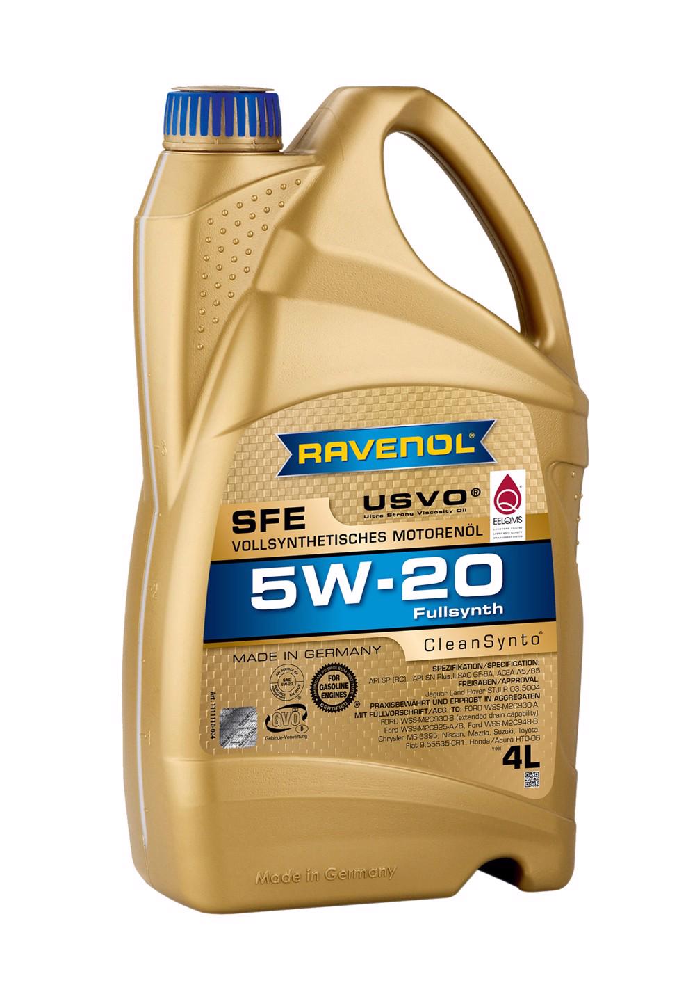 RAV  SFE SAE 5W-20 USVO 4 L