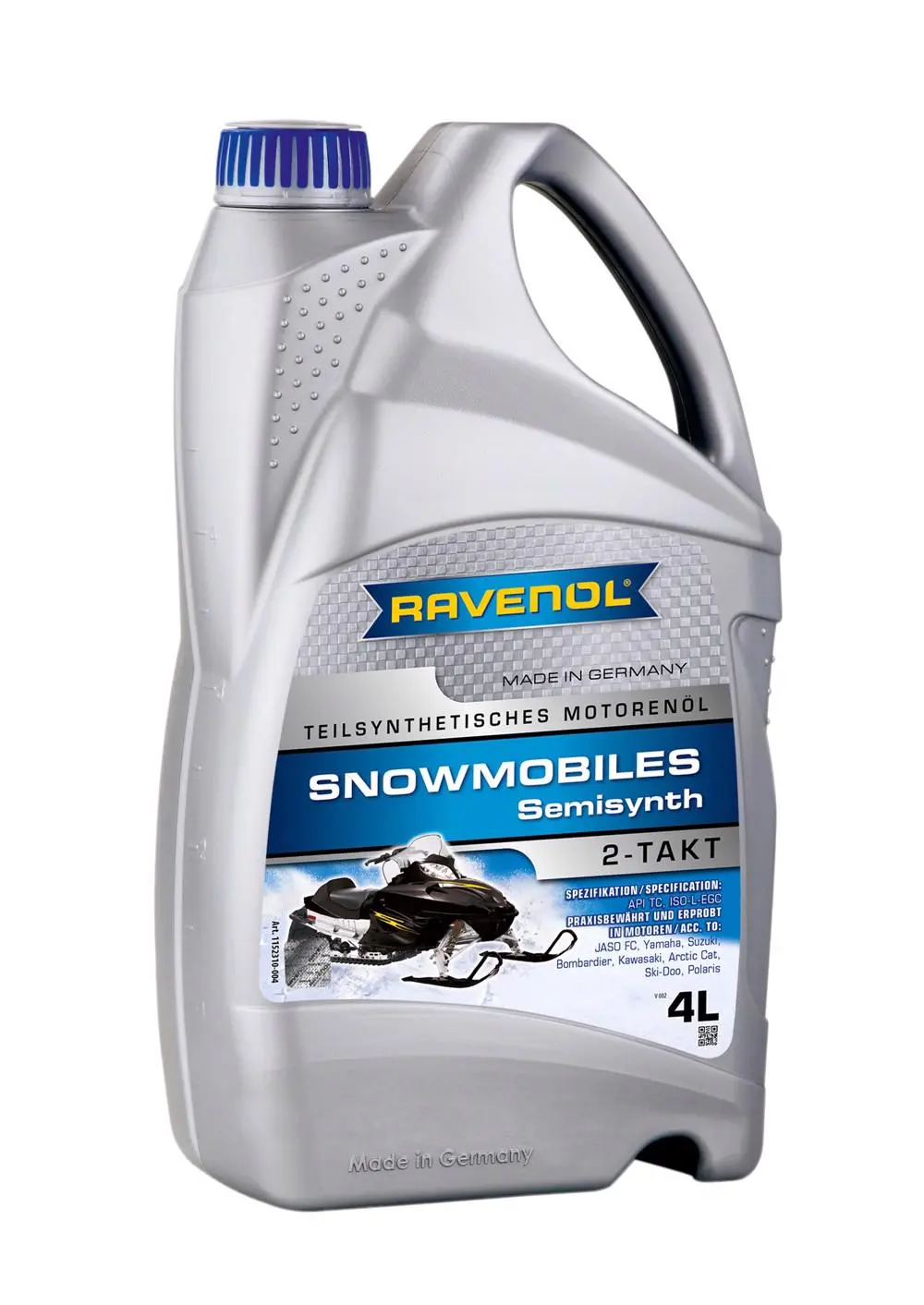 RAV  SNOWMOBILES Teilsynth. 2-Takt  4 L