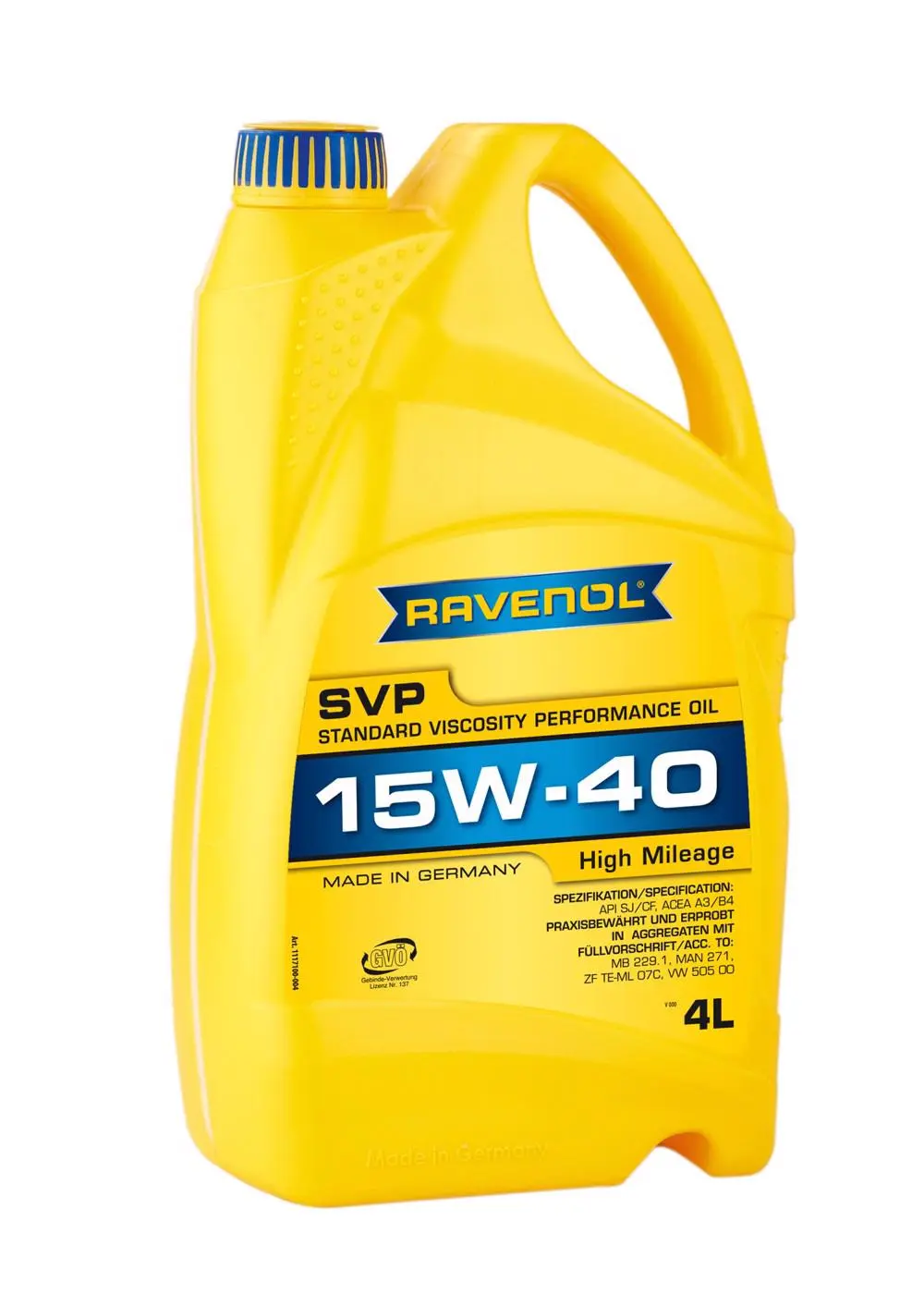 RAV  SVP  SAE 15W-40  4 L