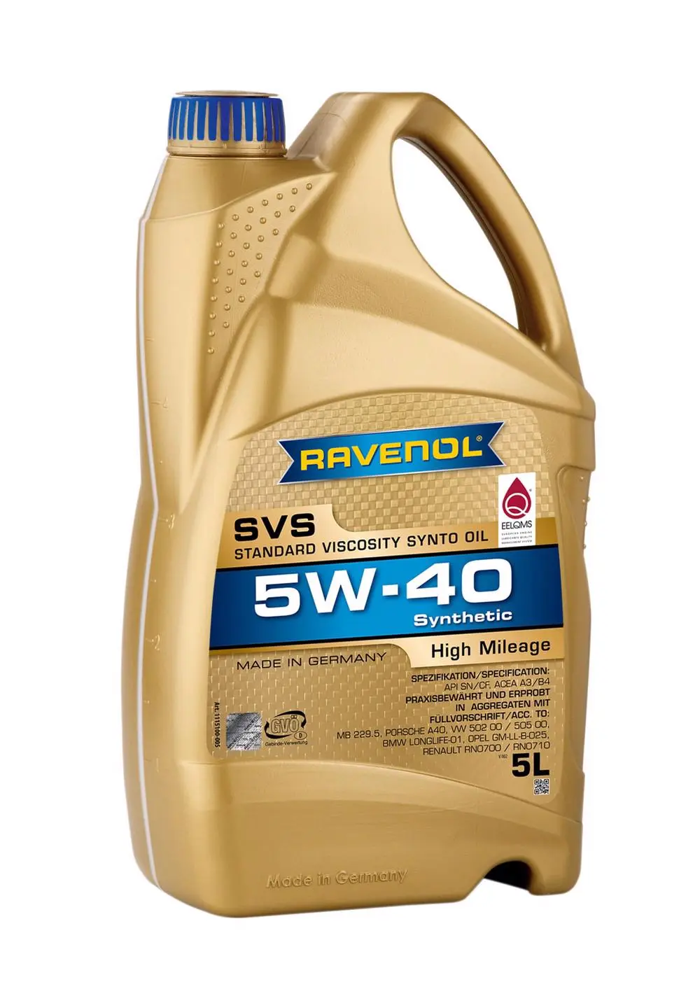 RAV  SVS  SAE 5W-40  5 L