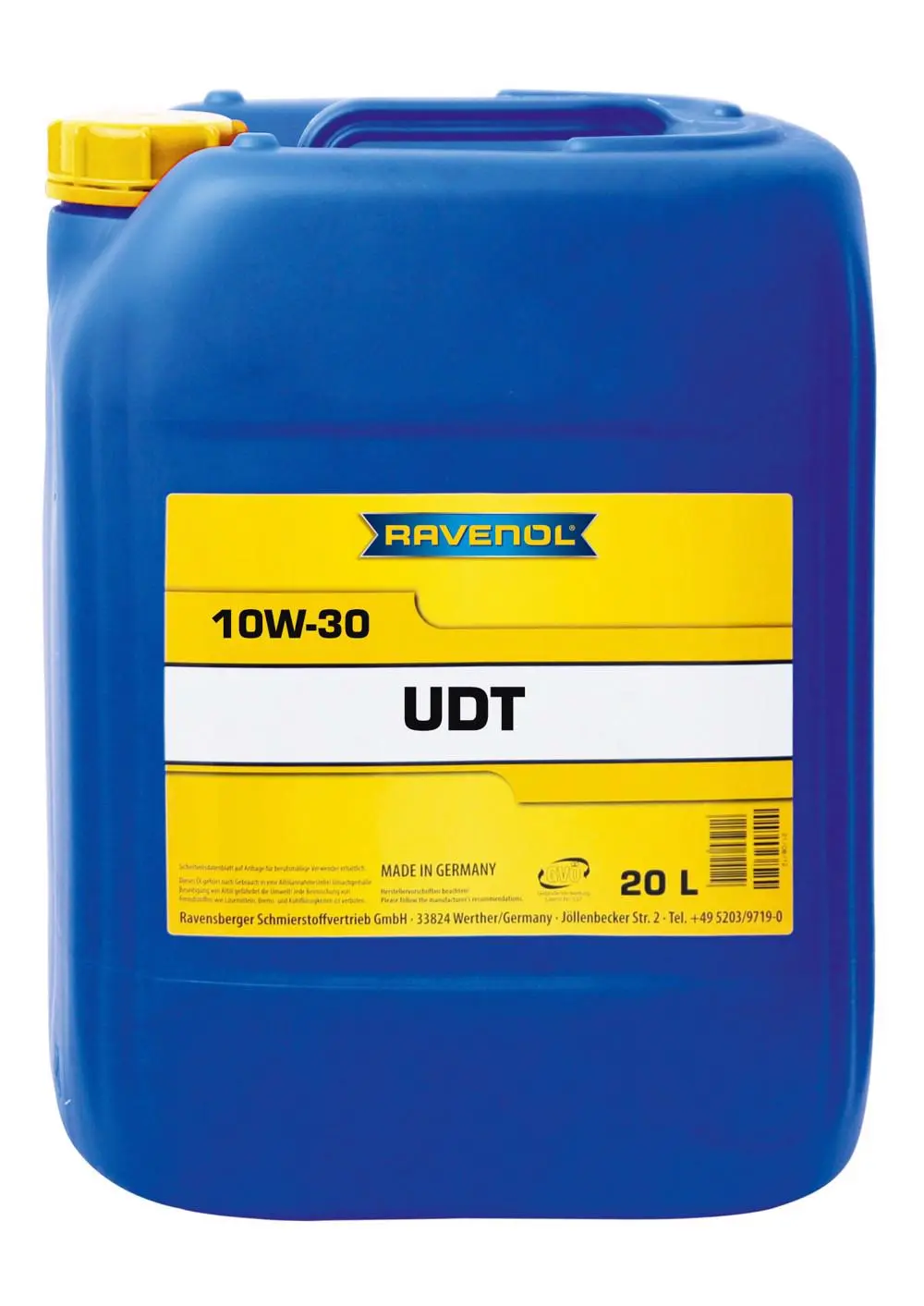 RAV  UDT  SAE 10W-30  20 L