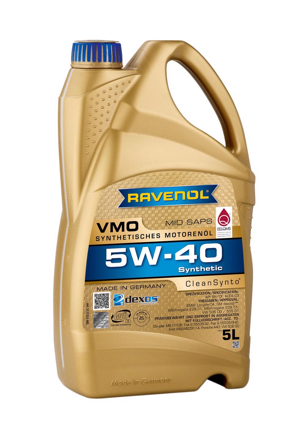 RAV  VMO SAE 5W-40  5 L