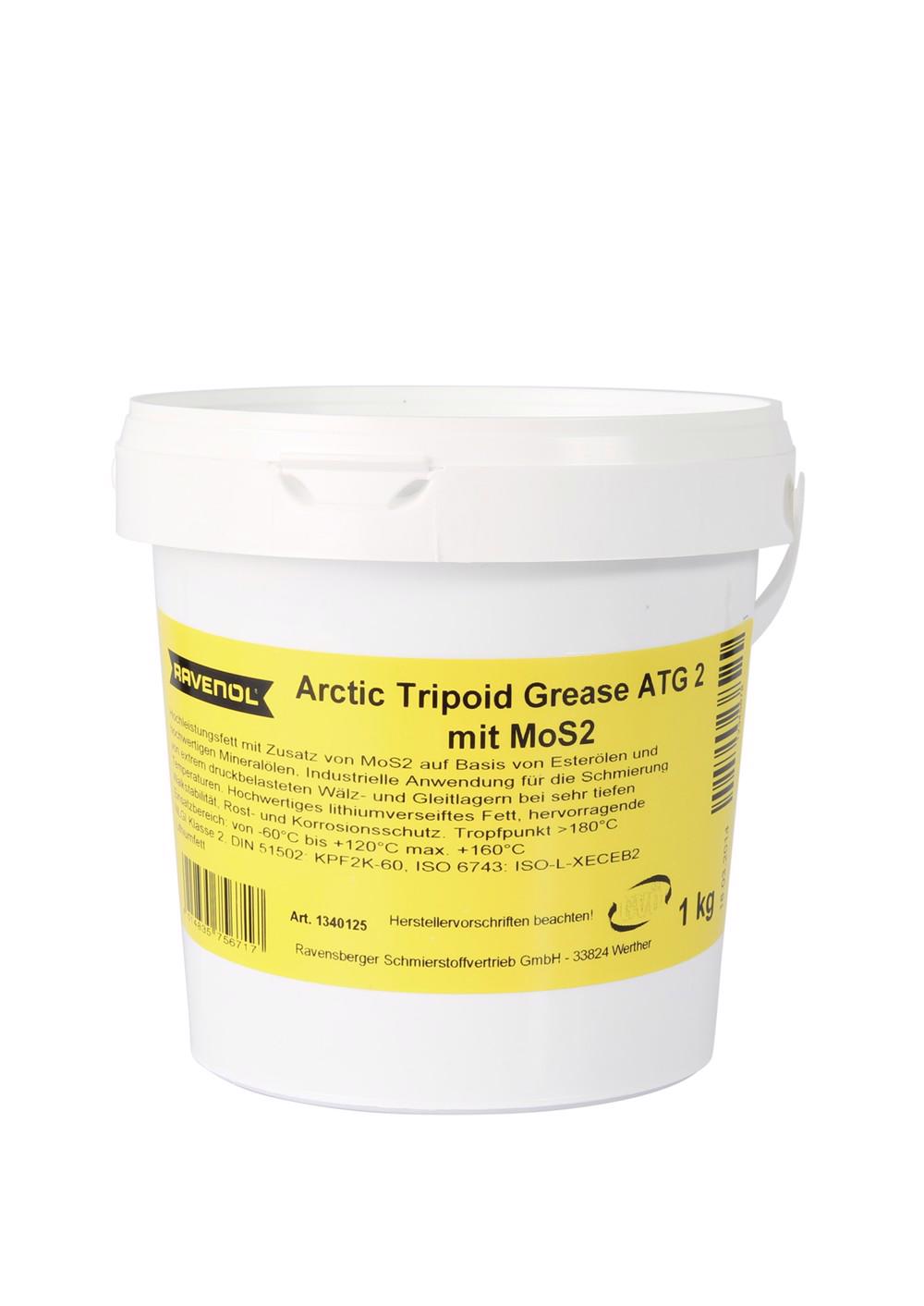RAVENOL Arctic Tripoid Grease ATG 2 mit MoS2  1 kg