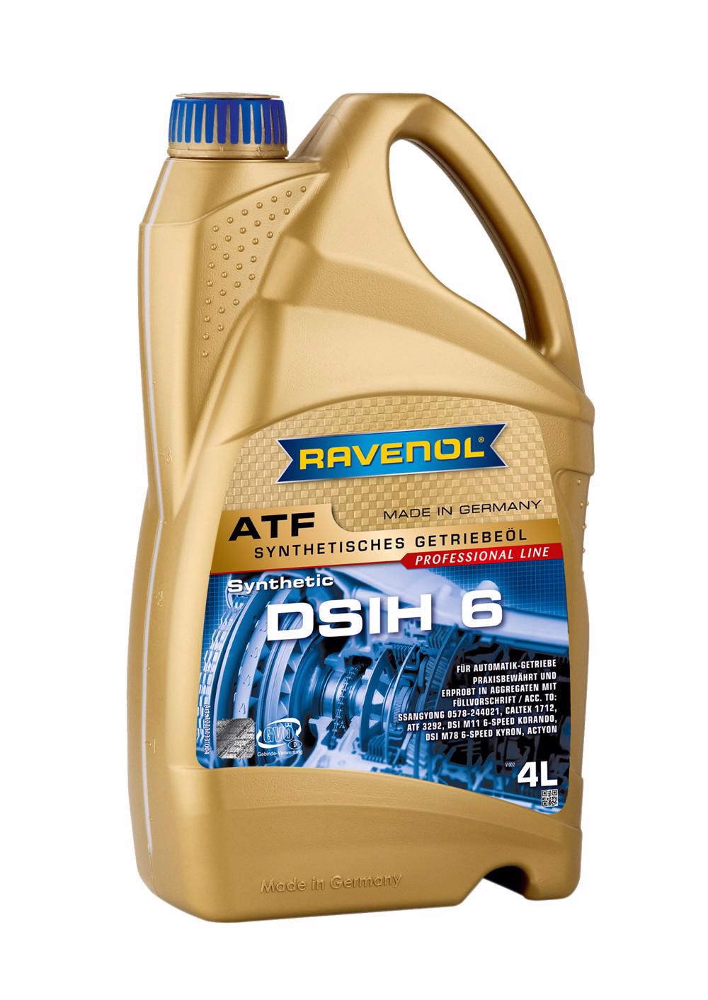 RAVENOL ATF DSIH 6  4 L