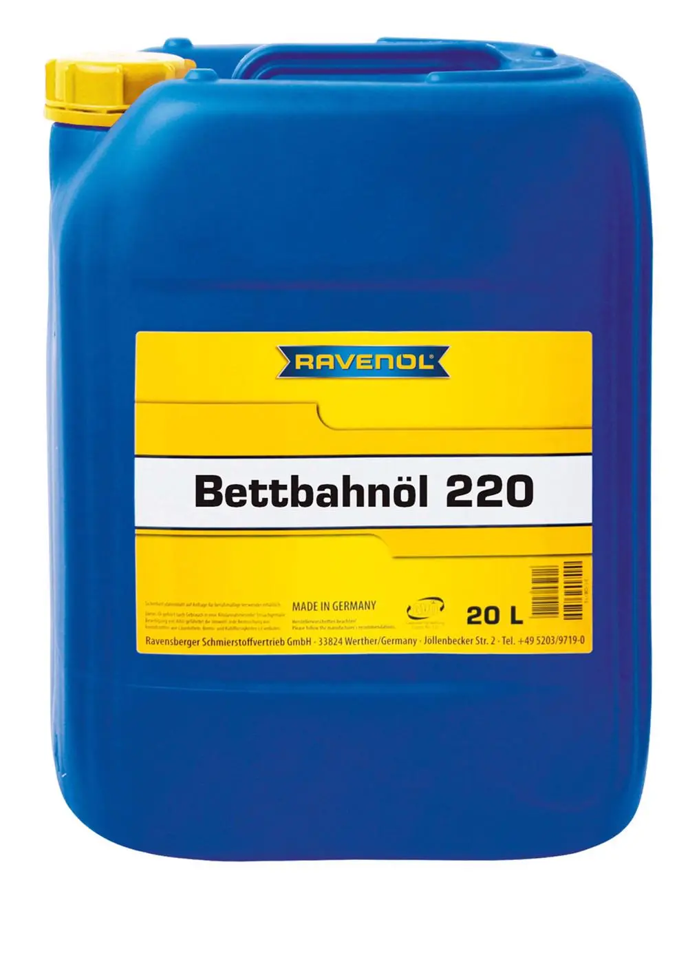 RAVENOL Bettbahnoel 220  20 L