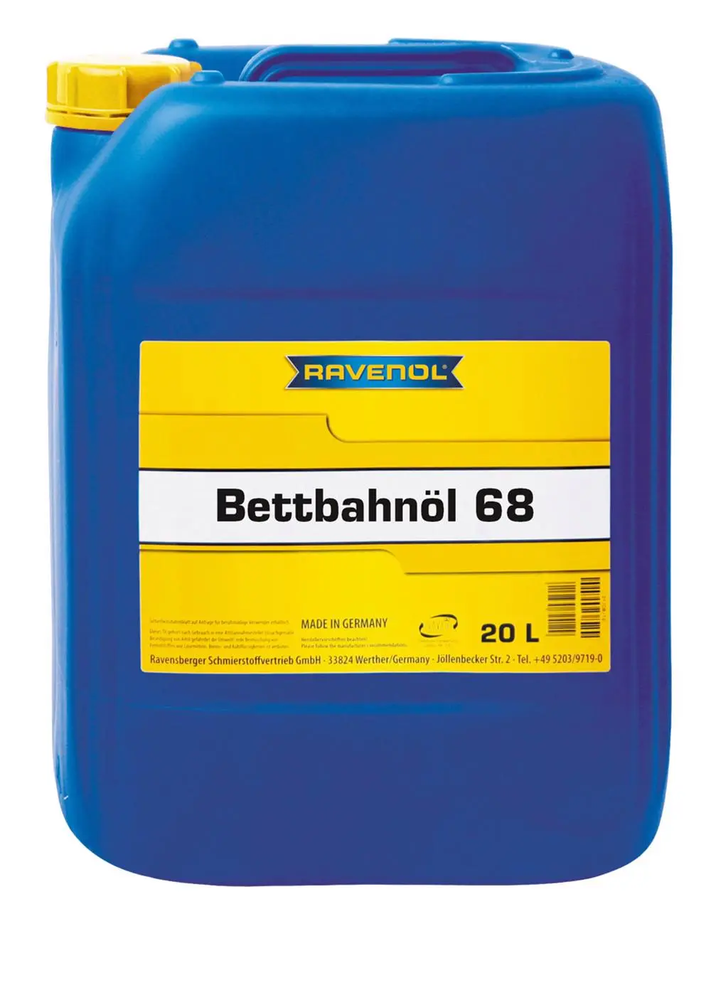 RAVENOL Bettbahnoel 68  20 L