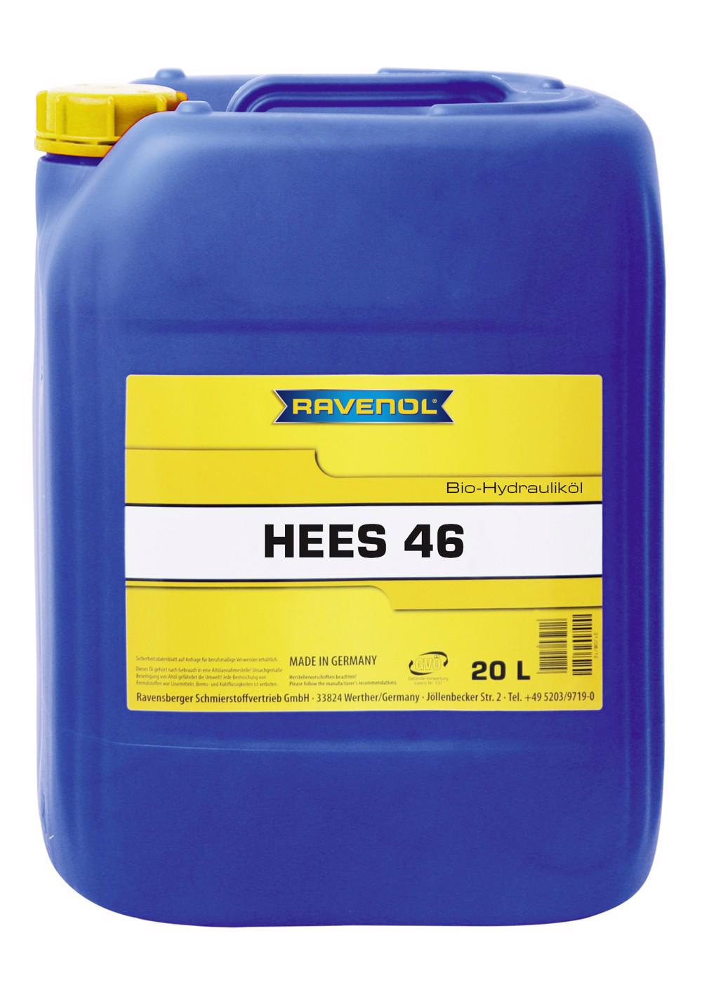 RAVENOL Bio-Hydraulikoel HEES 46  20 L