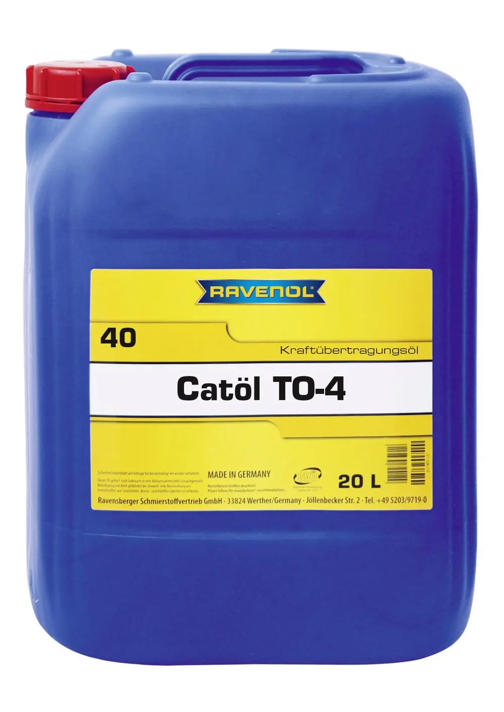 RAVENOL Catoel TO-4 SAE 40  20 L