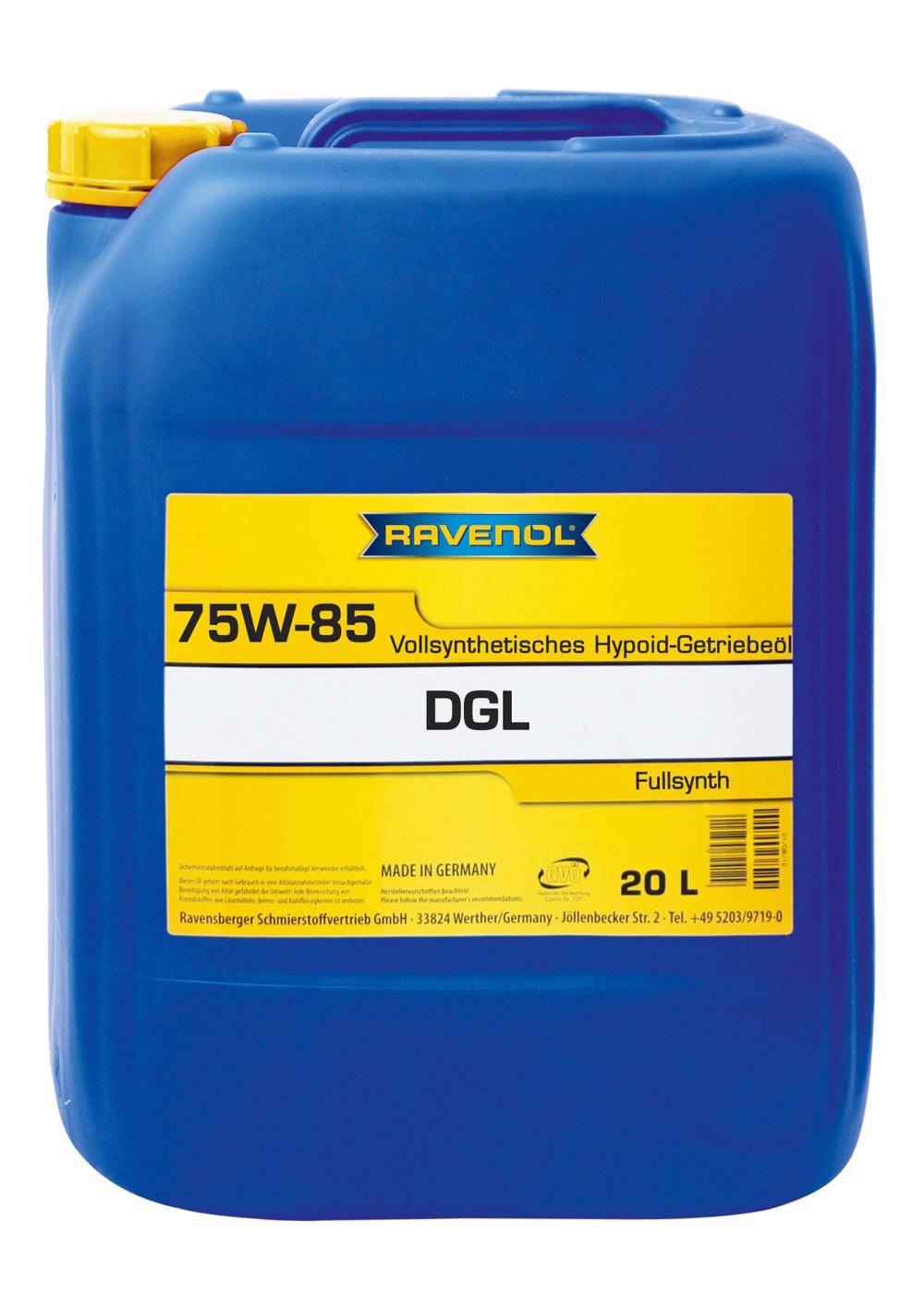 RAVENOL DGL SAE 75W-85 GL-5 LS  20 L