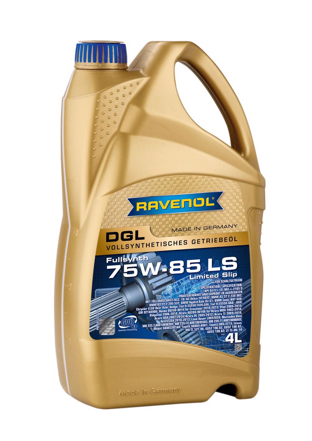 RAVENOL DGL SAE 75W-85 GL-5 LS  4 L