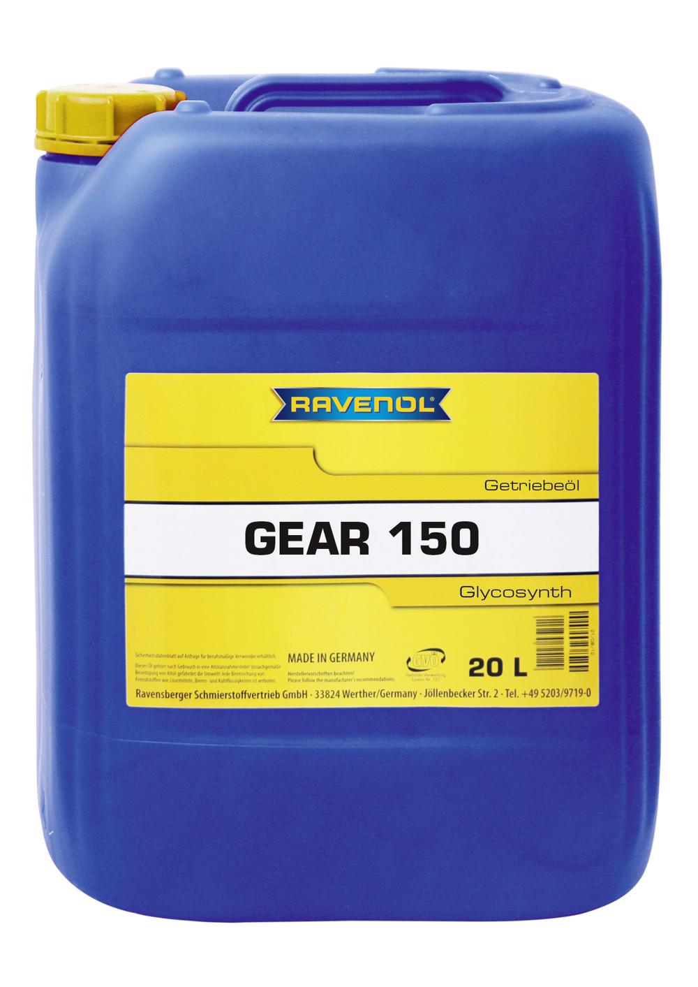 RAVENOL Getriebeoel Glycosynth Gear 150  20 L