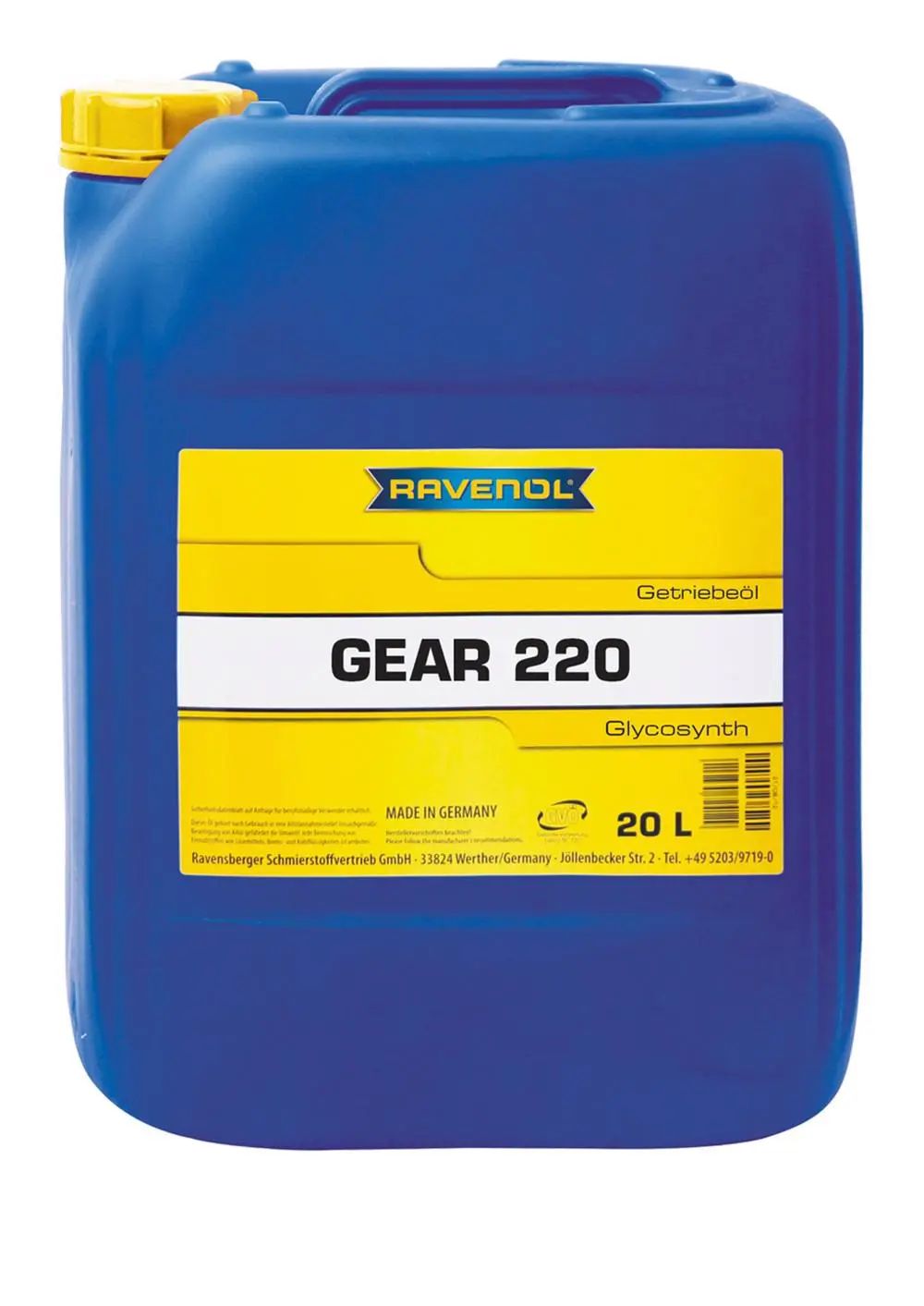 RAVENOL Getriebeoel Glycosynth Gear 220  20 L