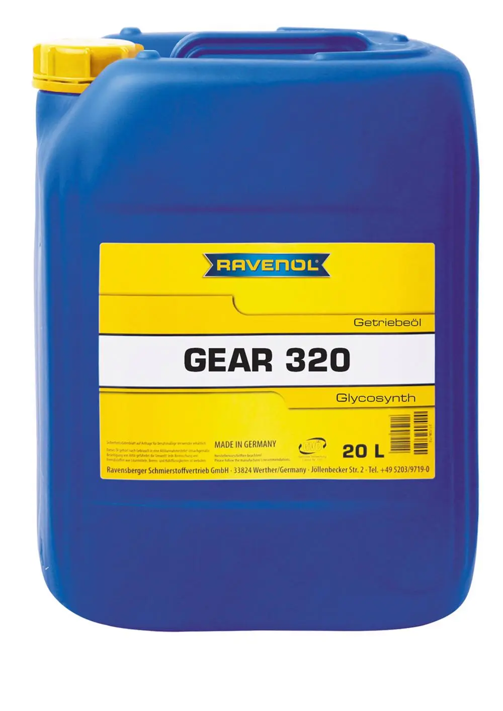 RAVENOL Getriebeoel Glycosynth Gear 320  20 L