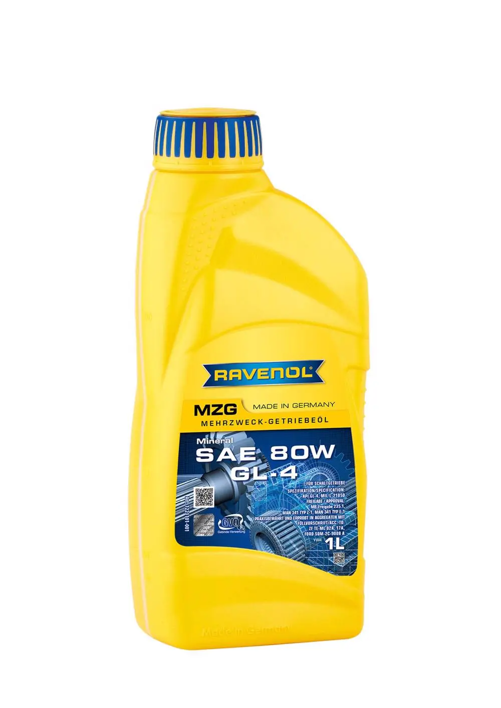 RAVENOL Getriebeoel MZG SAE 80 GL 4  1 L