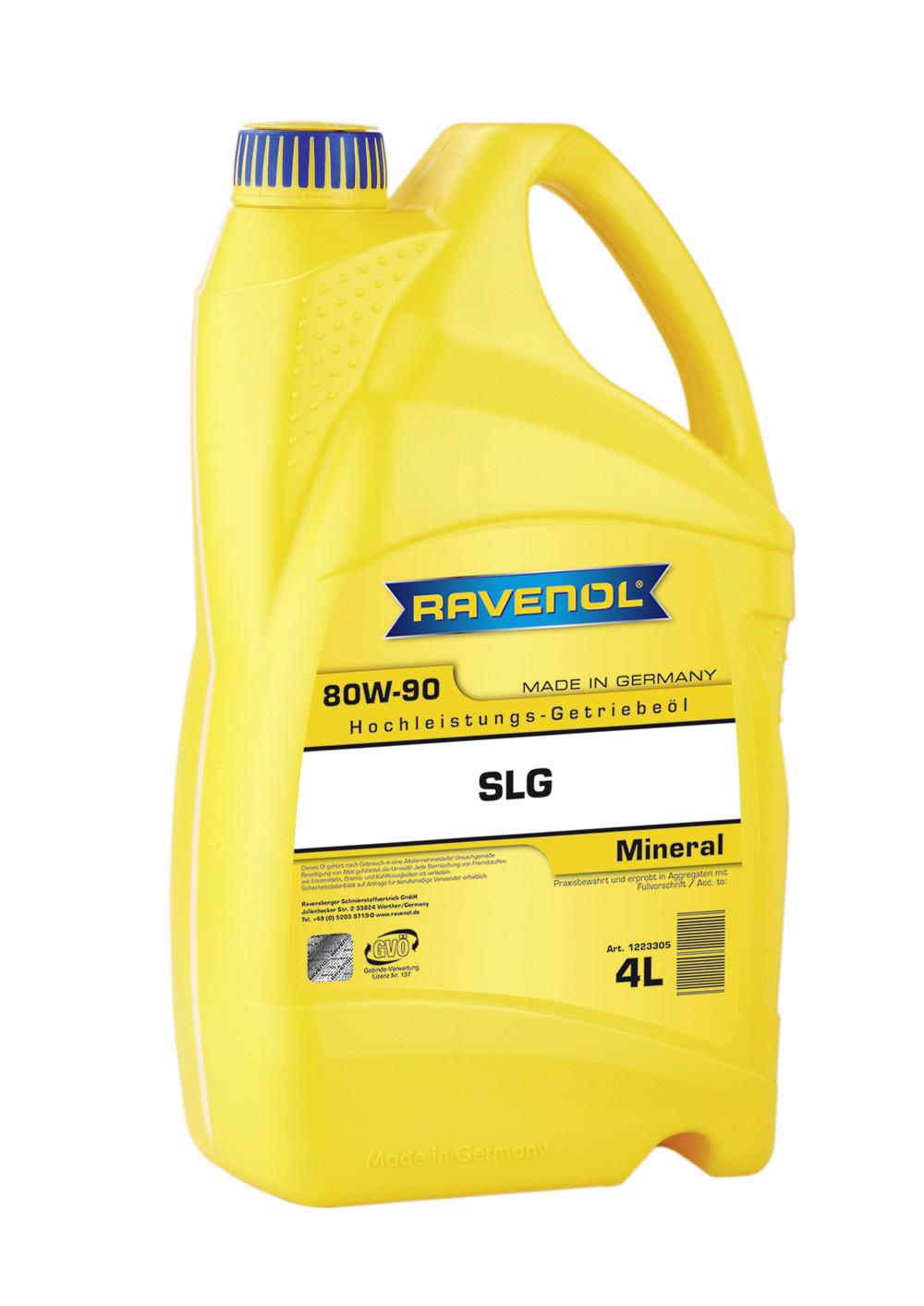 RAVENOL Getriebeoel SLG SAE 80W-90  4 L