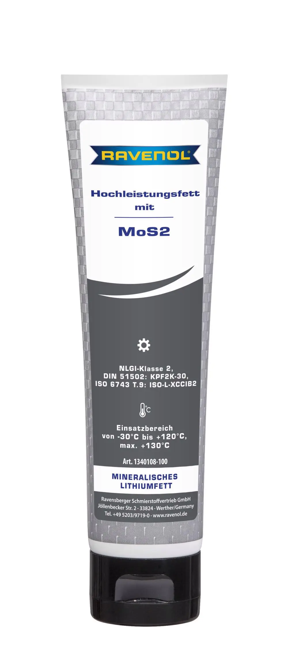 RAVENOL Hochleistungsfett mit MoS-2  0.1  kg