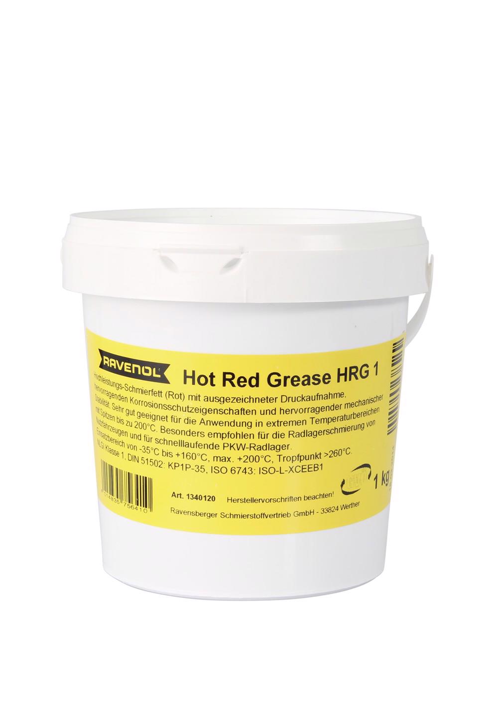 RAVENOL Hot Red Grease HRG 1  1 kg