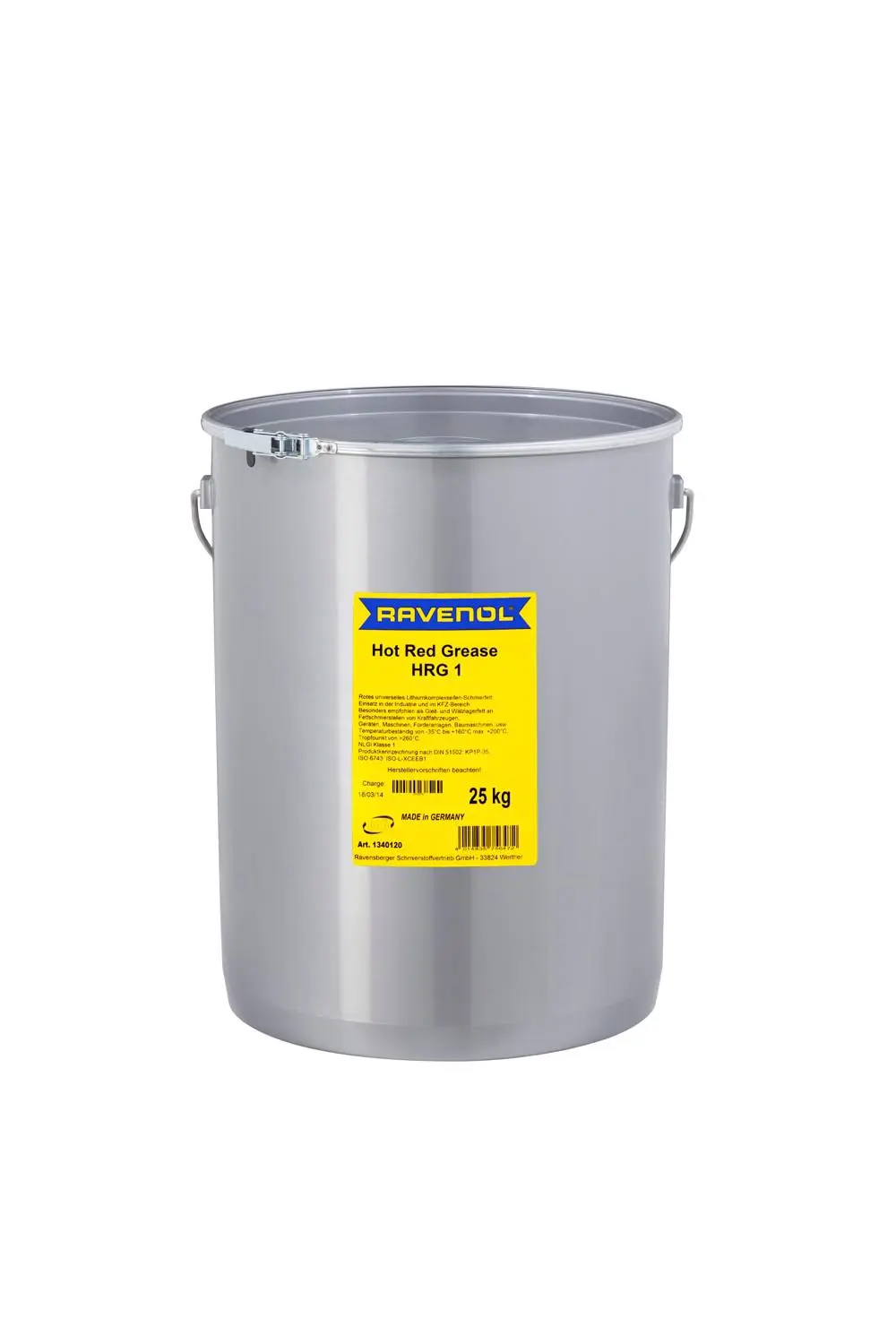 RAVENOL Hot Red Grease HRG 1  25 kg