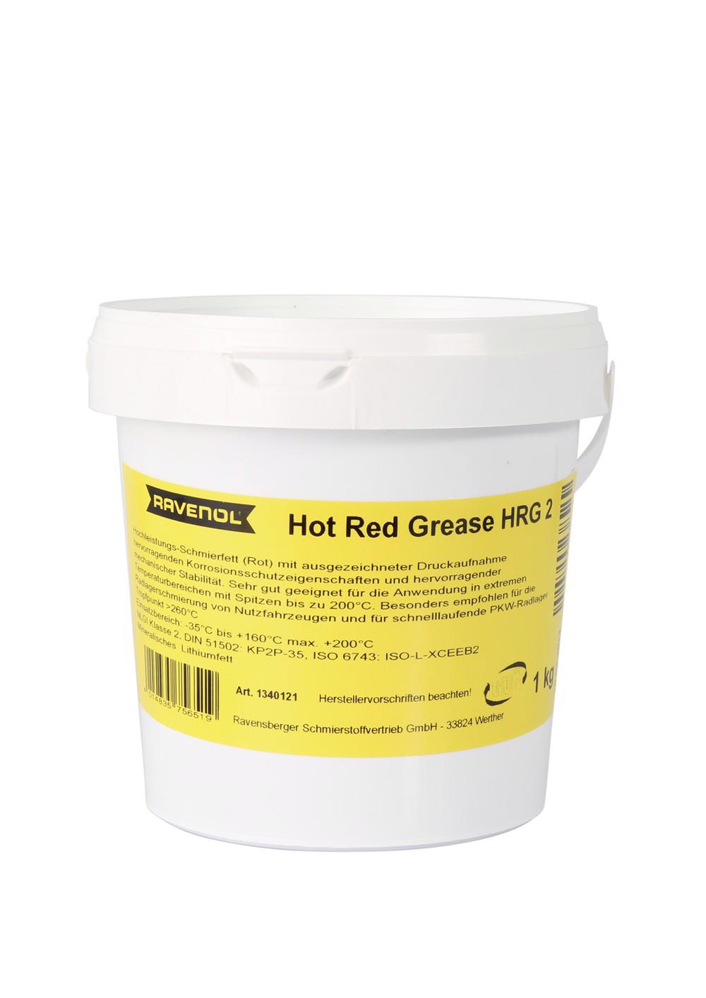 RAVENOL Hot Red Grease HRG 2  1 kg