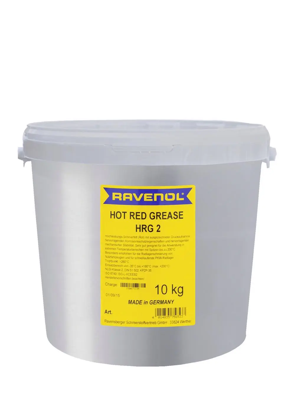 RAVENOL Hot Red Grease HRG 2  10 kg