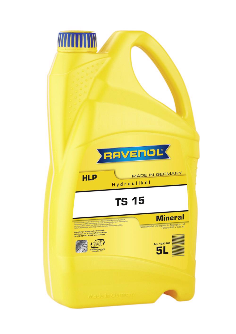 RAVENOL Hydraulikoel TS 15 (HLP)  5 L
