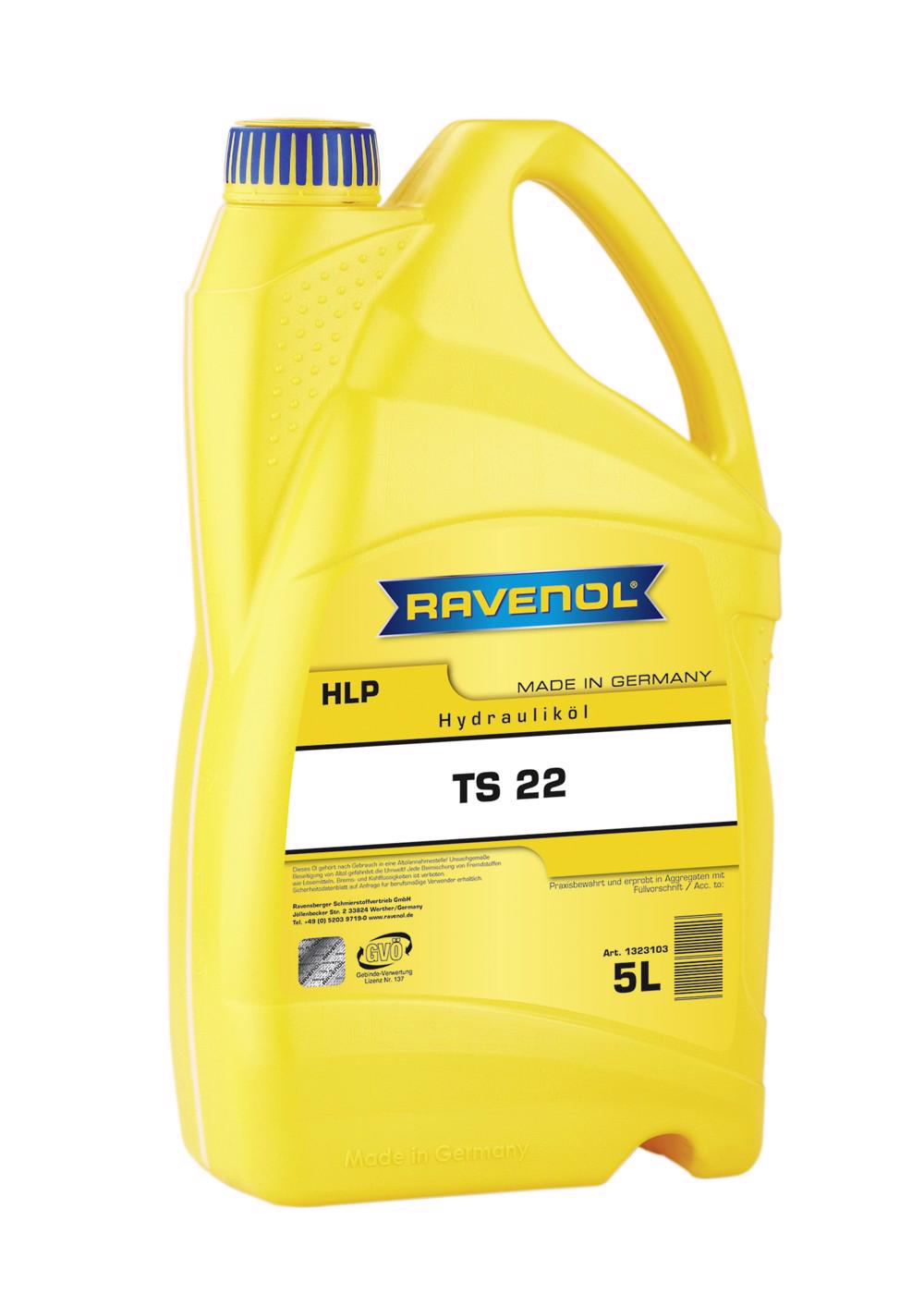 RAVENOL Hydraulikoel TS 22 (HLP)  5 L