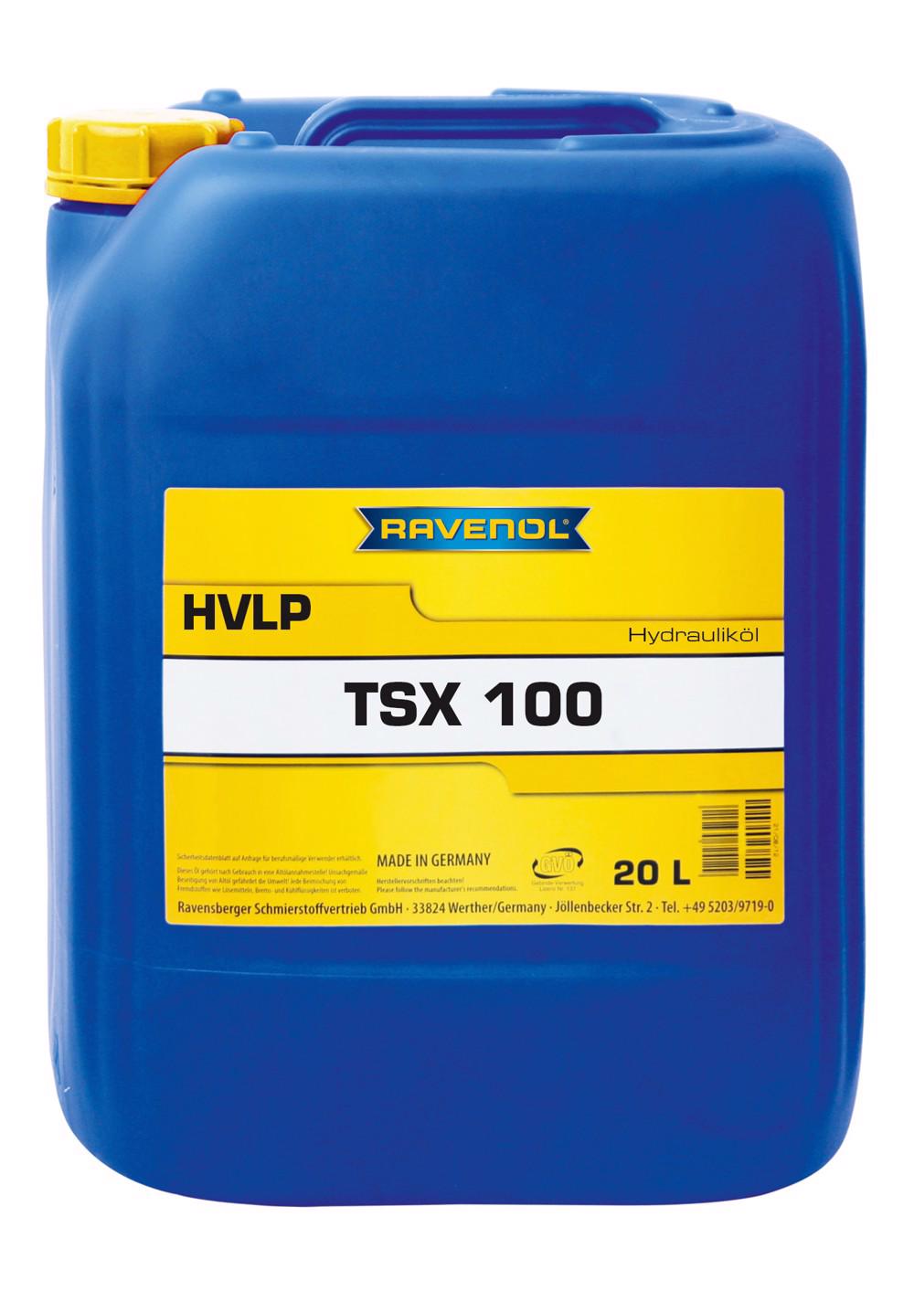 RAVENOL Hydraulikoel TSX 100 (HVLP)  20 L