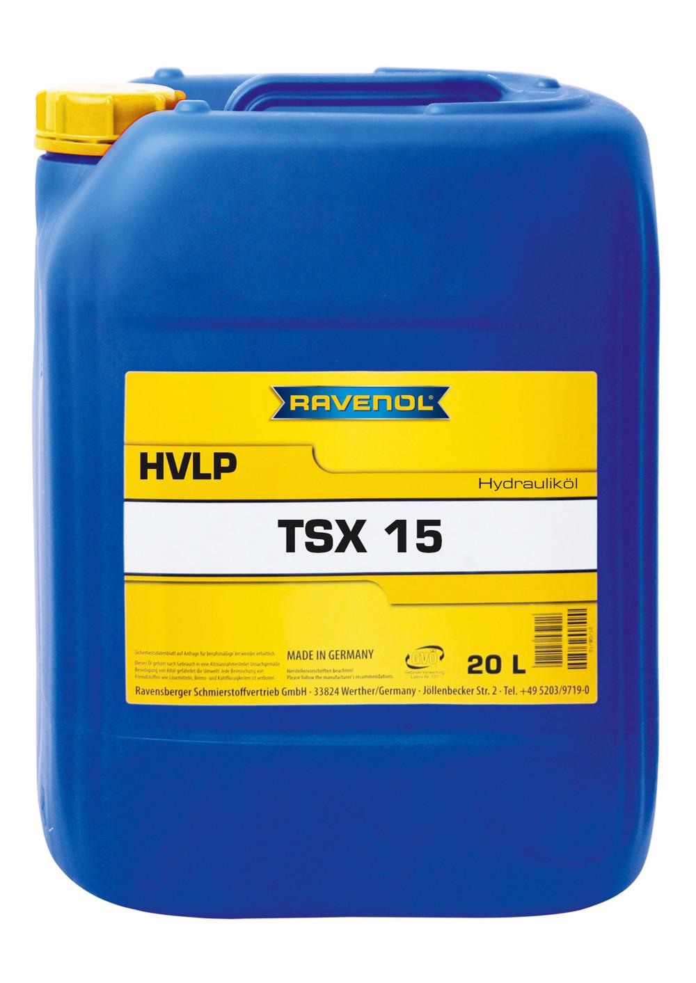 RAVENOL Hydraulikoel TSX 15 (HVLP)  20 L