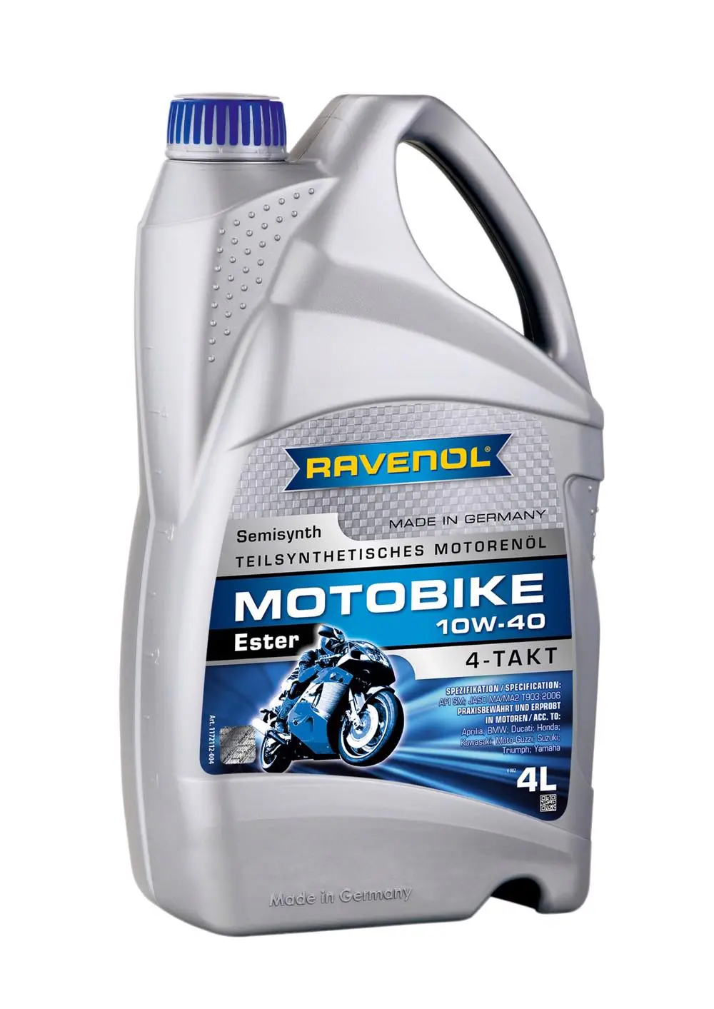 RAVENOL Motobike 4-T Ester 10W-40  4 L