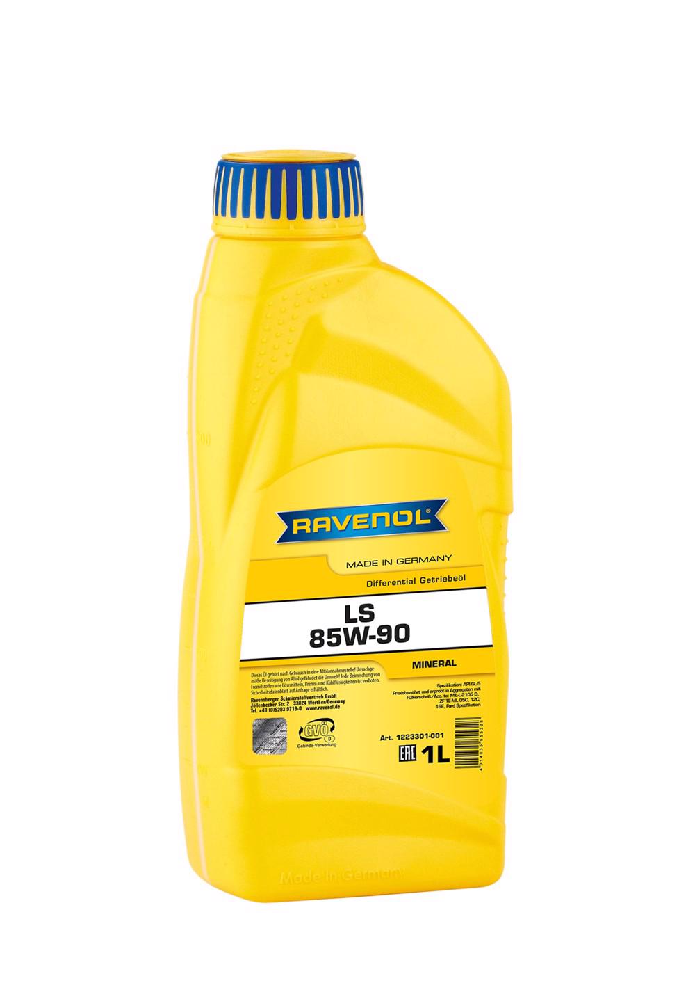 RAVENOL Sperrdiff. Hyp. Getr.öl LS SAE 85W-90 GL-5  1 L