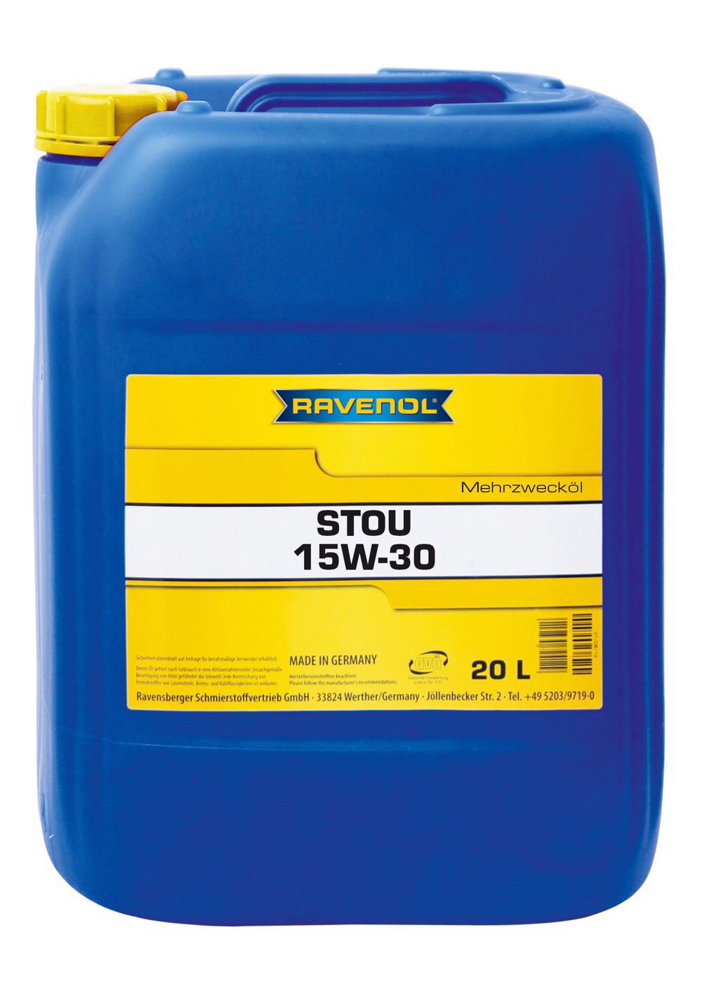 RAVENOL STOU SAE 15W-30  20 L