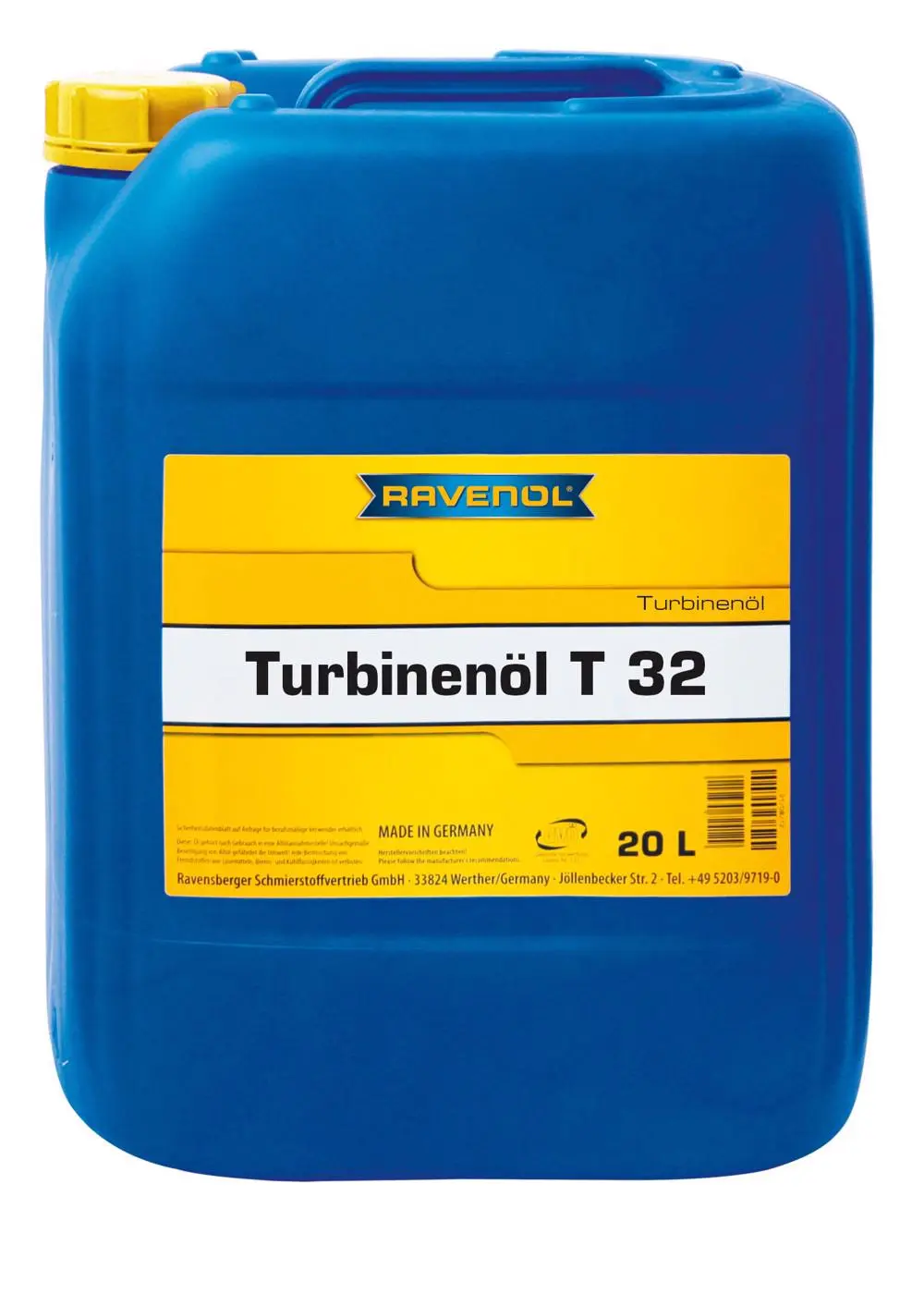 RAVENOL Turbinenoel T 32  20 L