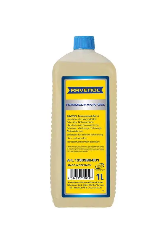 RAVENOL Ulei mecanisme fine Feinmechanik-Oel  1 L
