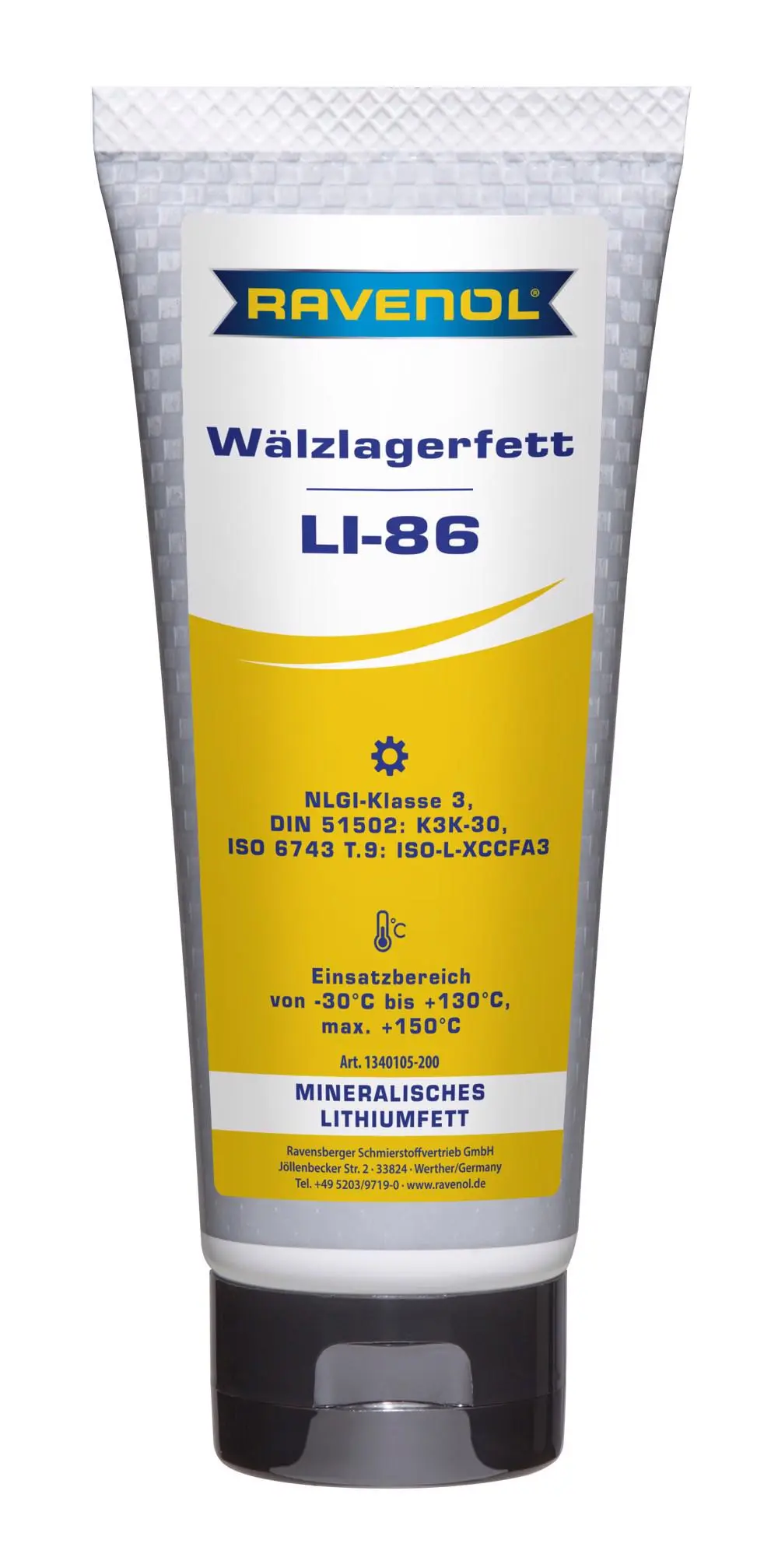 RAVENOL Wälzlagerfett LI-86  0.2  kg