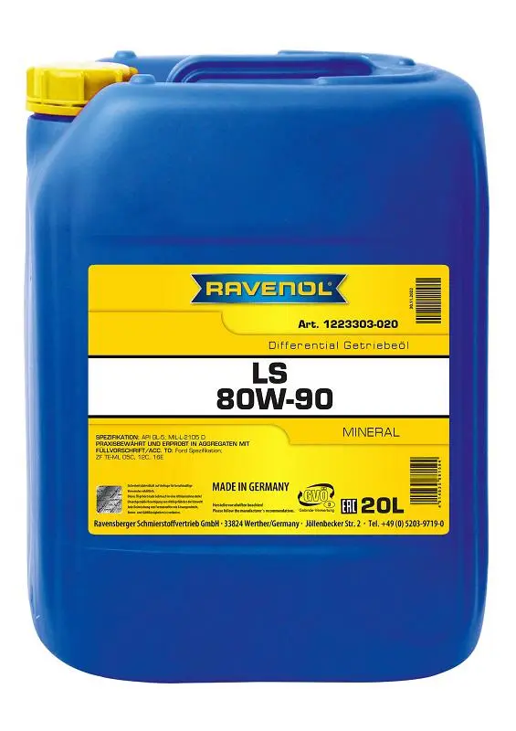 RAV SPERRDIFF. HYP. GETR.OL LS SAE 80W-90 GL-5 20 L